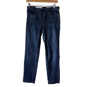 Anthropologie X Pilcro High-Rise Denim Leggings size 26